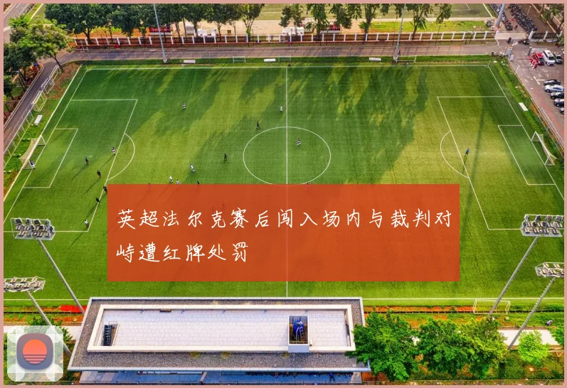 英超法尔克赛后闯入场内与裁判对峙遭红牌处罚